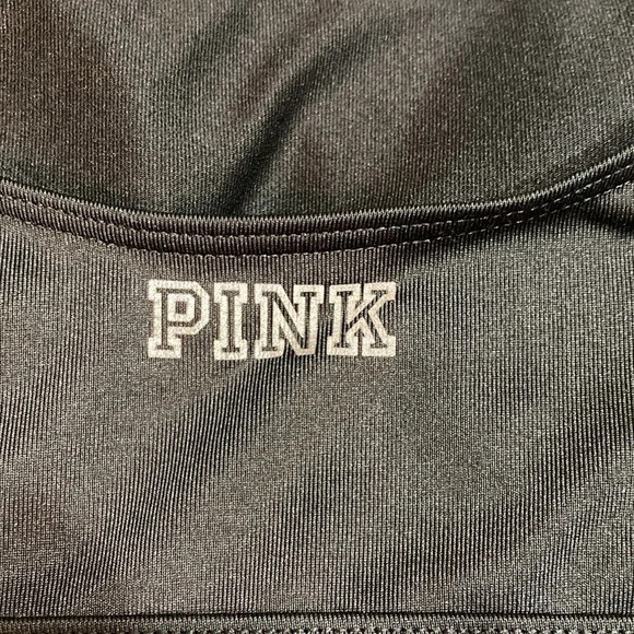 PINK Victoria’s Secret Ultimate lightly lined black sports bra S - Picture 6 of 10
